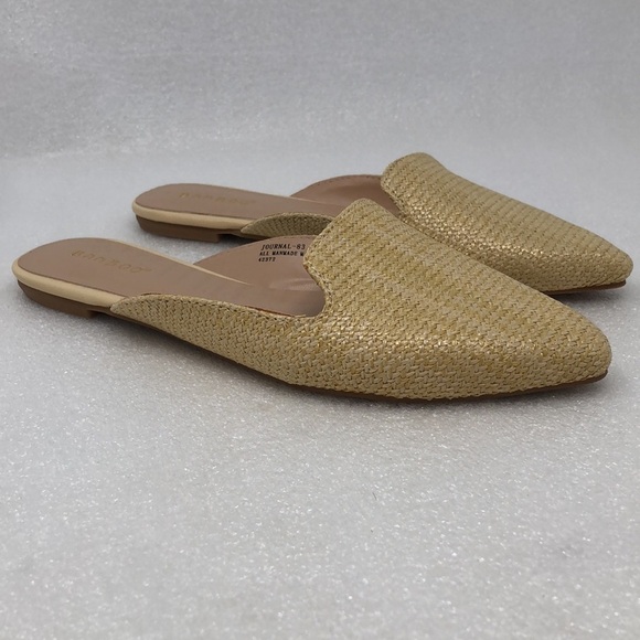 New Bamboo The Journal Raffia Mule Women’s Size 7 - Picture 3 of 14